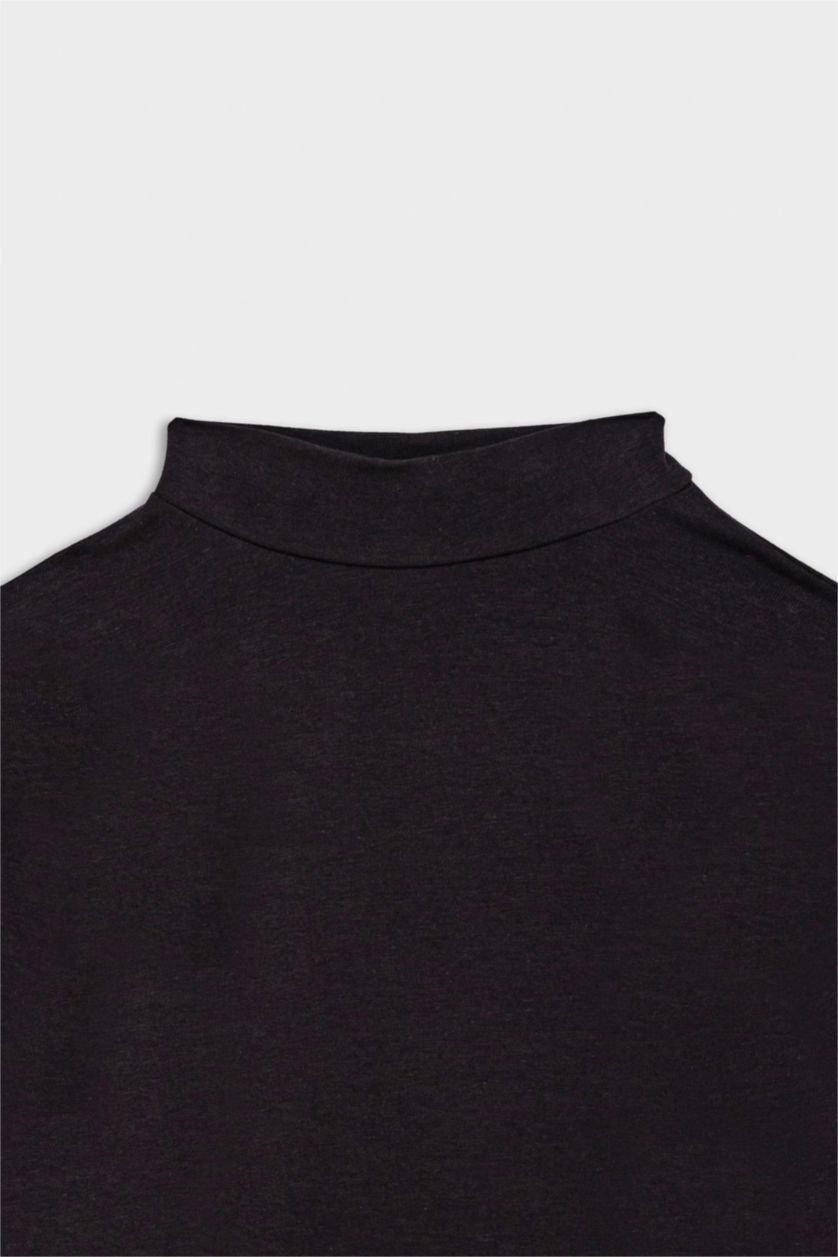 حريمي أسود توب فيسكوز أسود سادة من Fall in Love