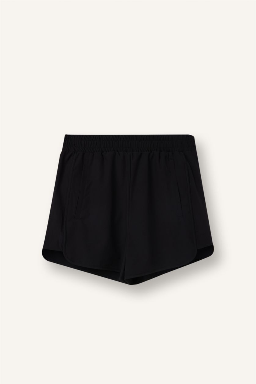 WOMAN Black Swim Shorts