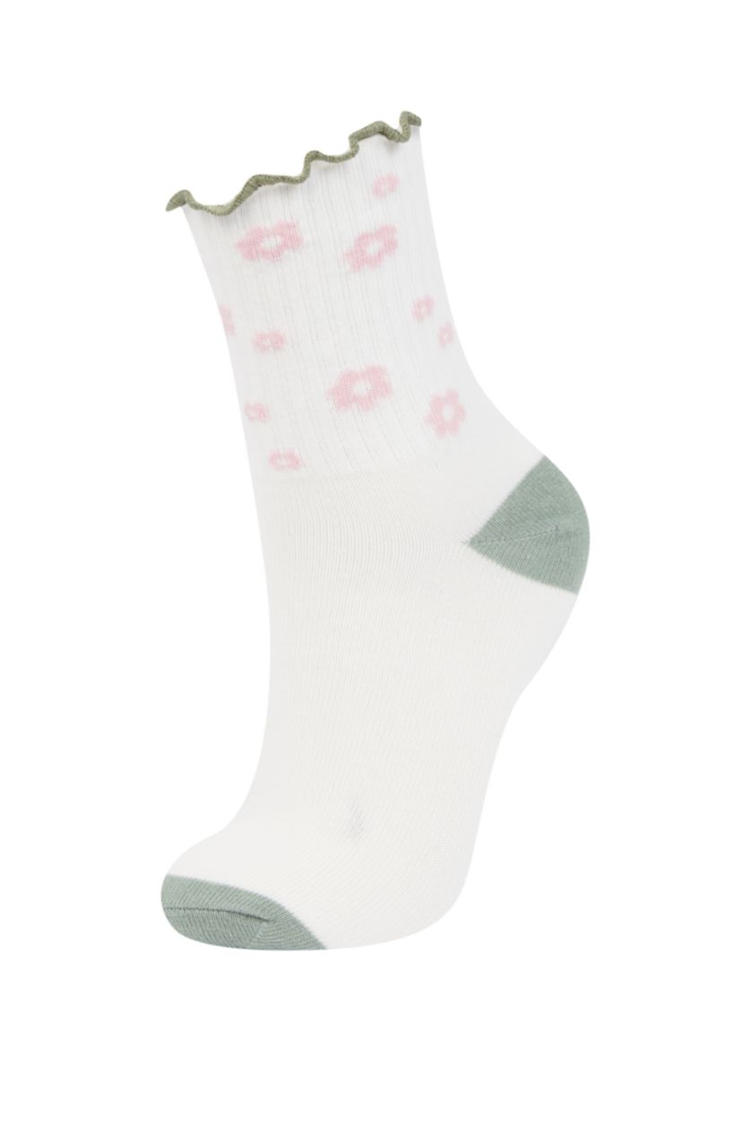 FILLES Karma Lot de 3 paires de chaussettes longues en coton pour fille