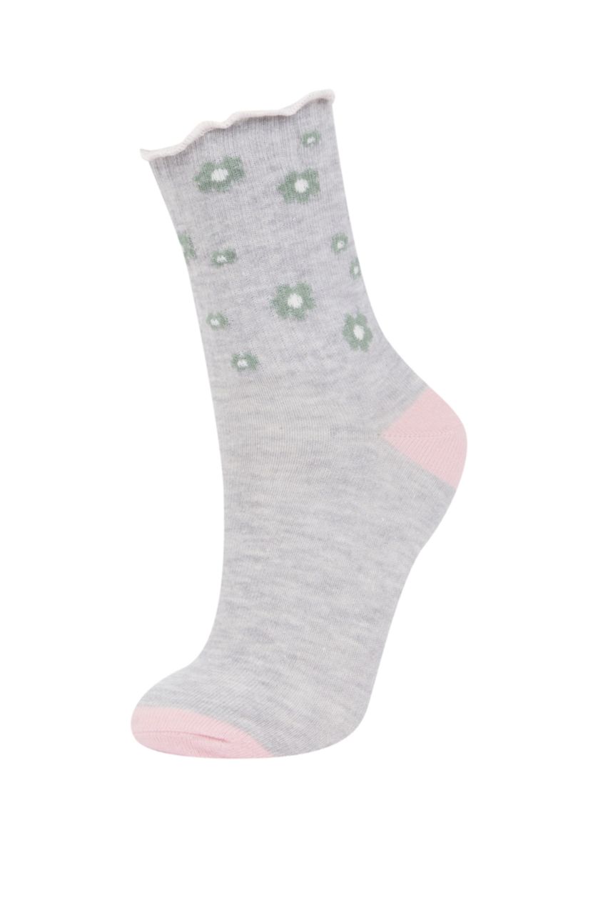 FILLES Karma Lot de 3 paires de chaussettes longues en coton pour fille