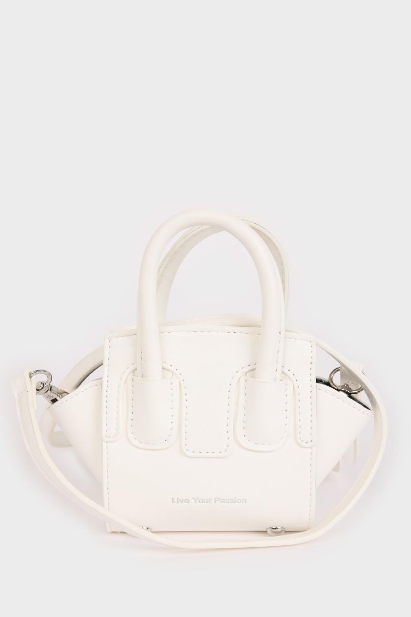 Kadın Bej Kadın Suni Deri Omuz Çantası