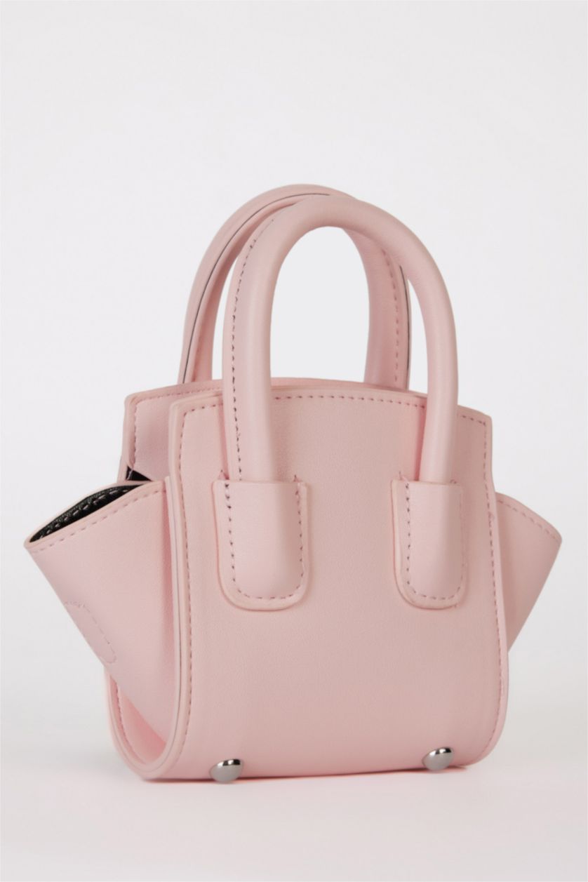 Women Pink Faux Leather Shoulder bag