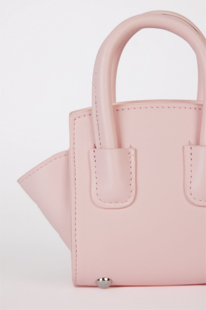 Women Pink Faux Leather Shoulder bag