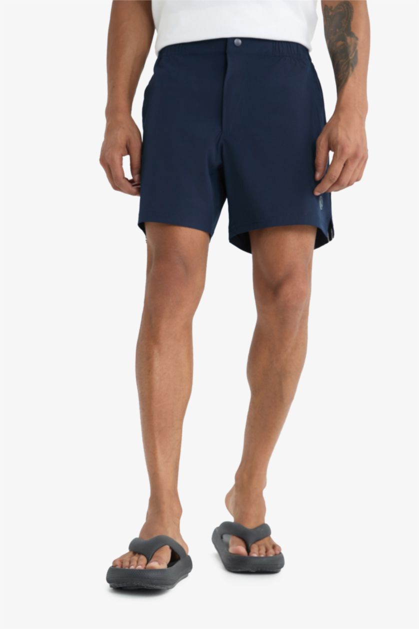 MAN NAVY DeFactoFit Flexible Textured Swim Shorts
