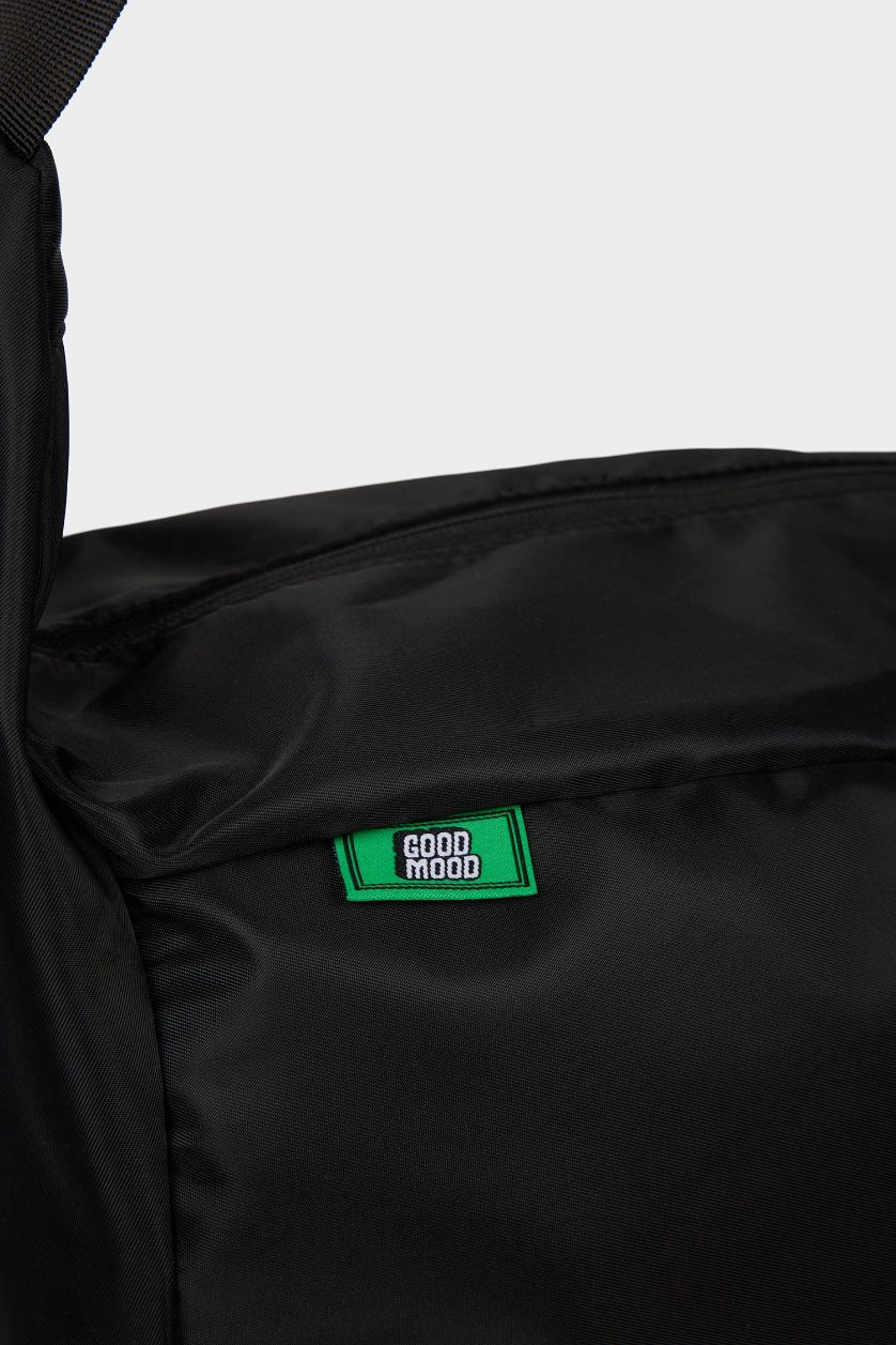 HOMME Noir Sac à bandoulière pour homme