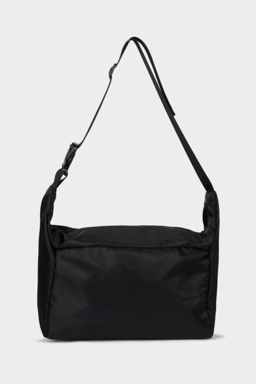 HOMME Noir Sac à bandoulière pour homme