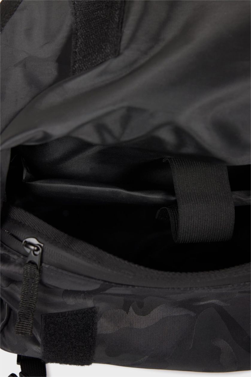 Мужчины Черный Мужская сумка через плечо из искусственной кожи