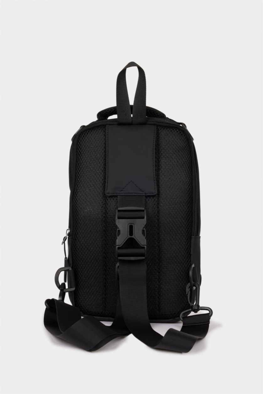 Ерлер қара Ерлерге полиуретан иық сөмкесі