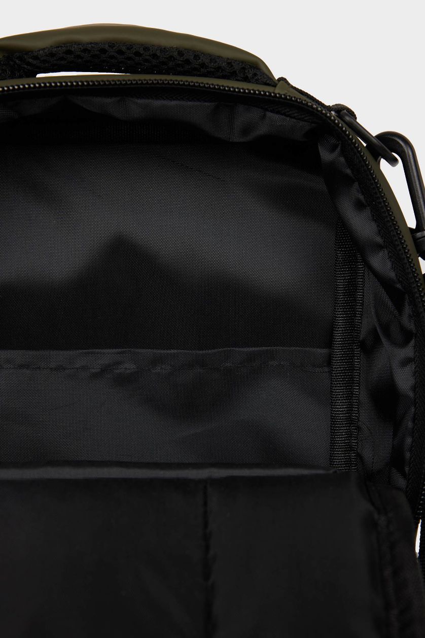 HOMME Kaki Sac à bandoulière en similicuir pour homme