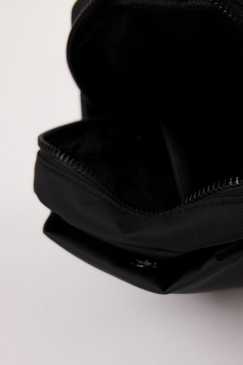 Erkek Siyah Erkek Suni Deri Çapraz Çanta