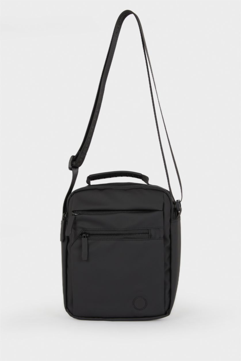 Ерлер қара Ерлерге полиуретан иық сөмкесі