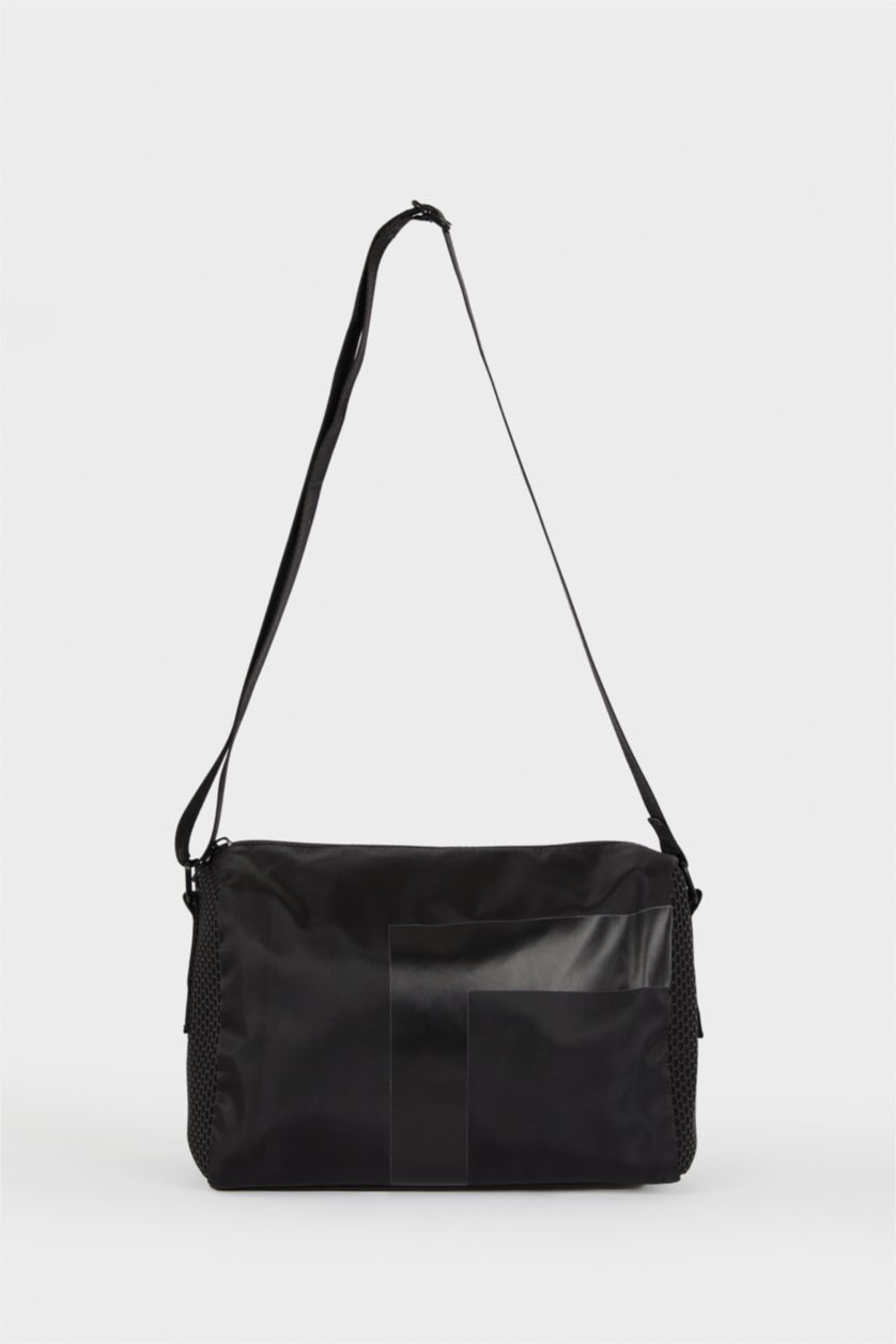 Мужчины Черный Мужская сумка через плечо