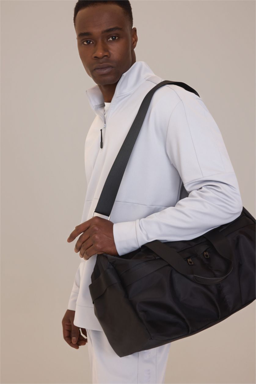 Erkek Siyah Erkek Spor Ve Seyahat Çantası