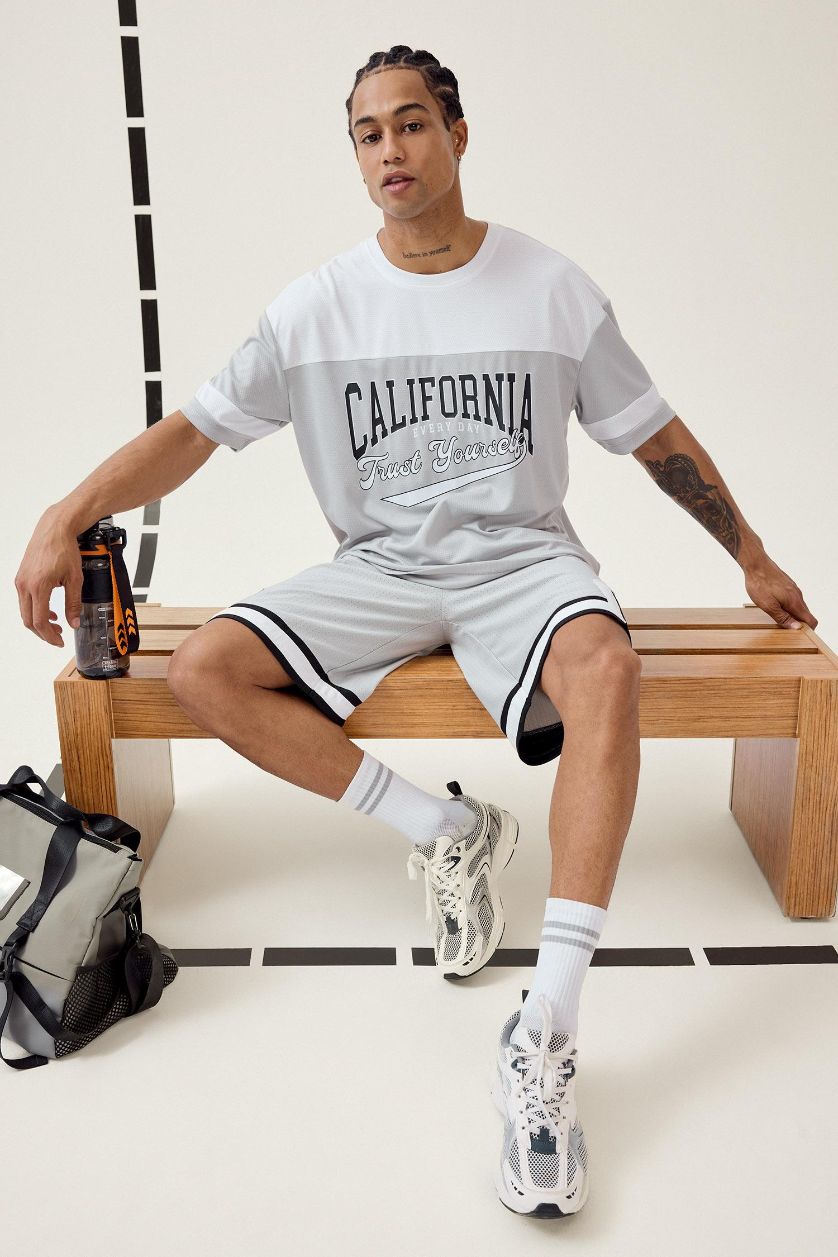 Ерлер Ашық сұр басып шығарылған Шолақ шалбар