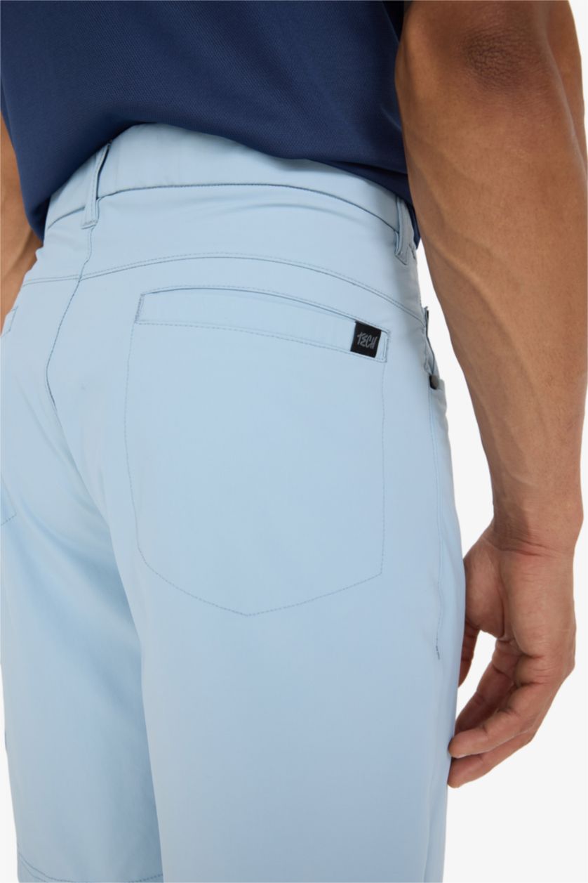 Man Mat Mavi DeFactoFit Flexible Fabric Standard Fit Woven Shorts