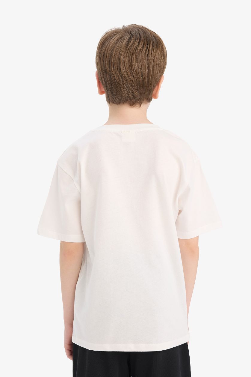 أولاد بيج فاتح تيشيرت ولادي نص ردن قصة عادية بياخة مستديرة