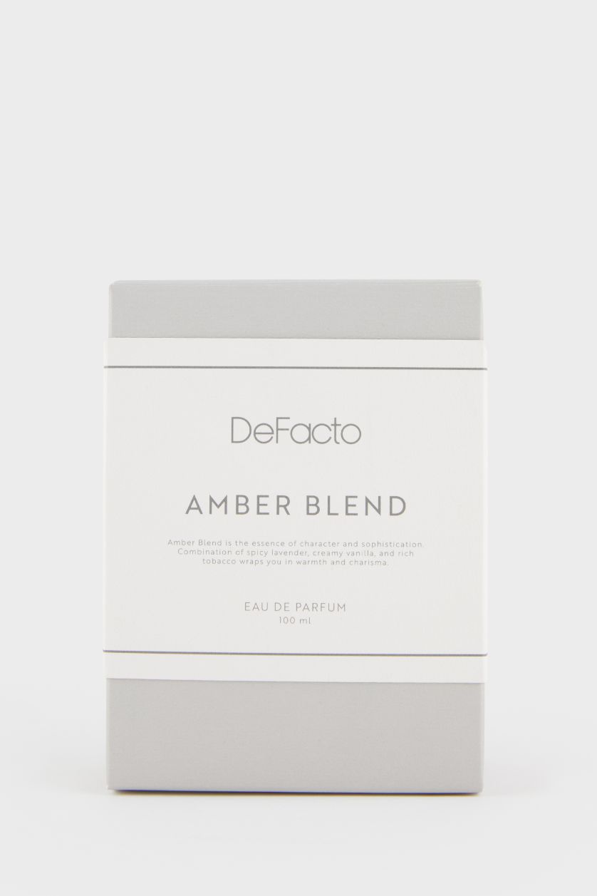 Erkek Açık Gri Erkek Defacto Amber Blend Aromatik 100 ml Parfüm