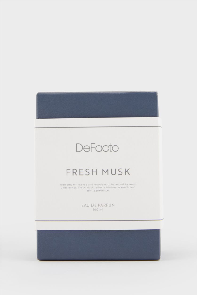 Erkek Açık İndigo Erkek Defacto Fresh Musk Aromatik 100 ml Parfüm