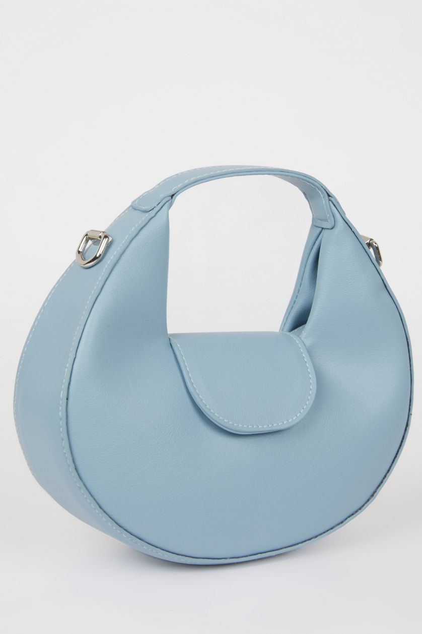 Kadın Mavi Kadın Suni Deri El Çantası