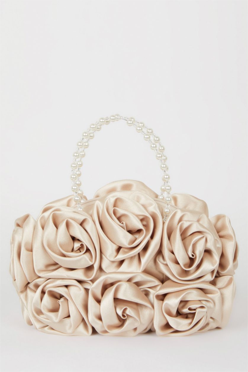 Kadın Vizon Saten Baget Çanta