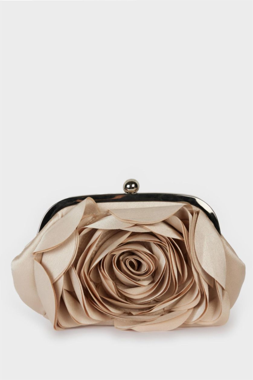 Kadın Vizon Saten Baget Çanta