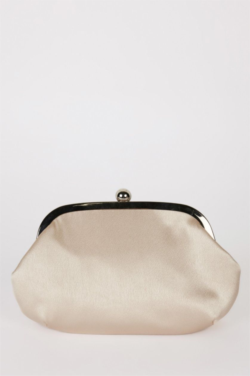 Kadın Vizon Saten Baget Çanta