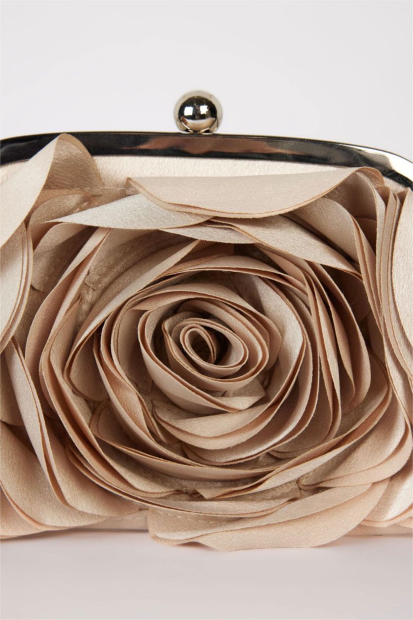 Kadın Vizon Saten Baget Çanta