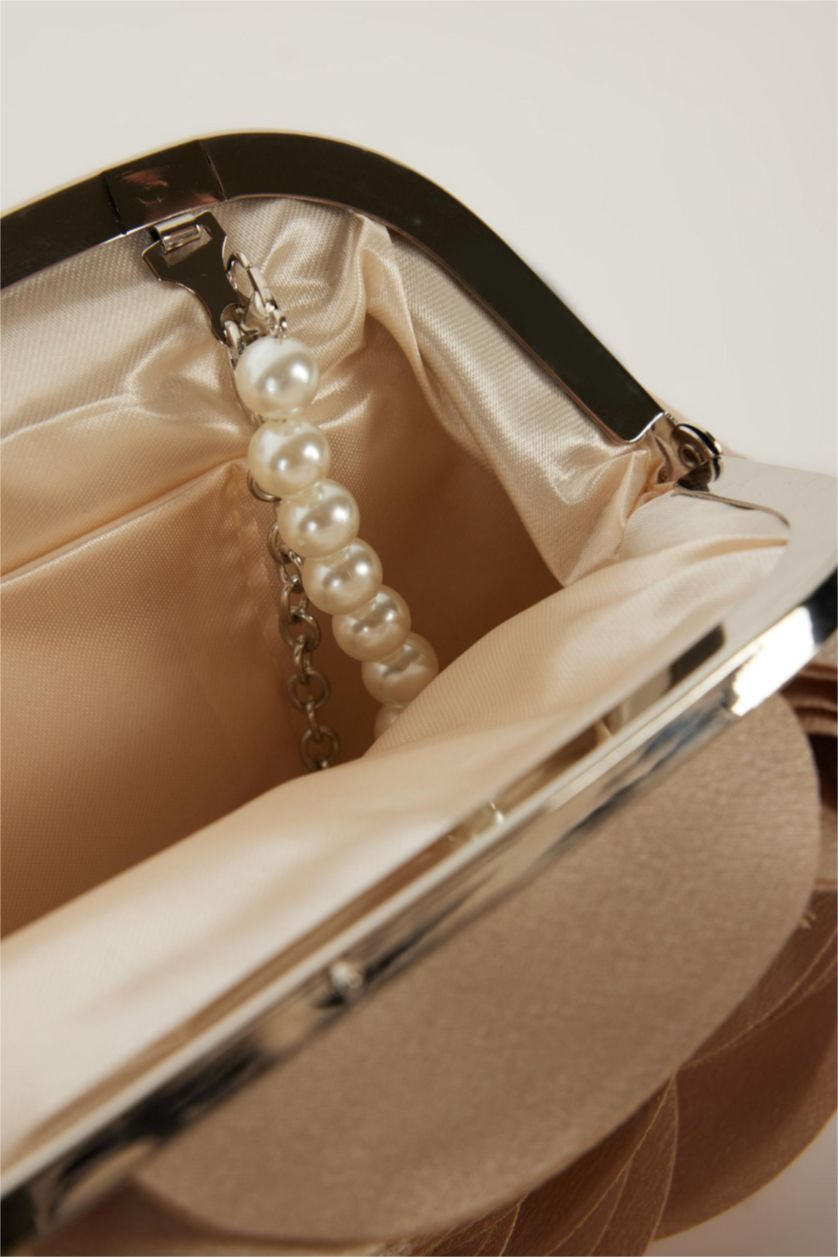 Kadın Vizon Saten Baget Çanta