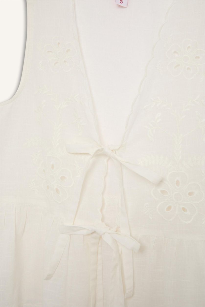 Women White Beachwear