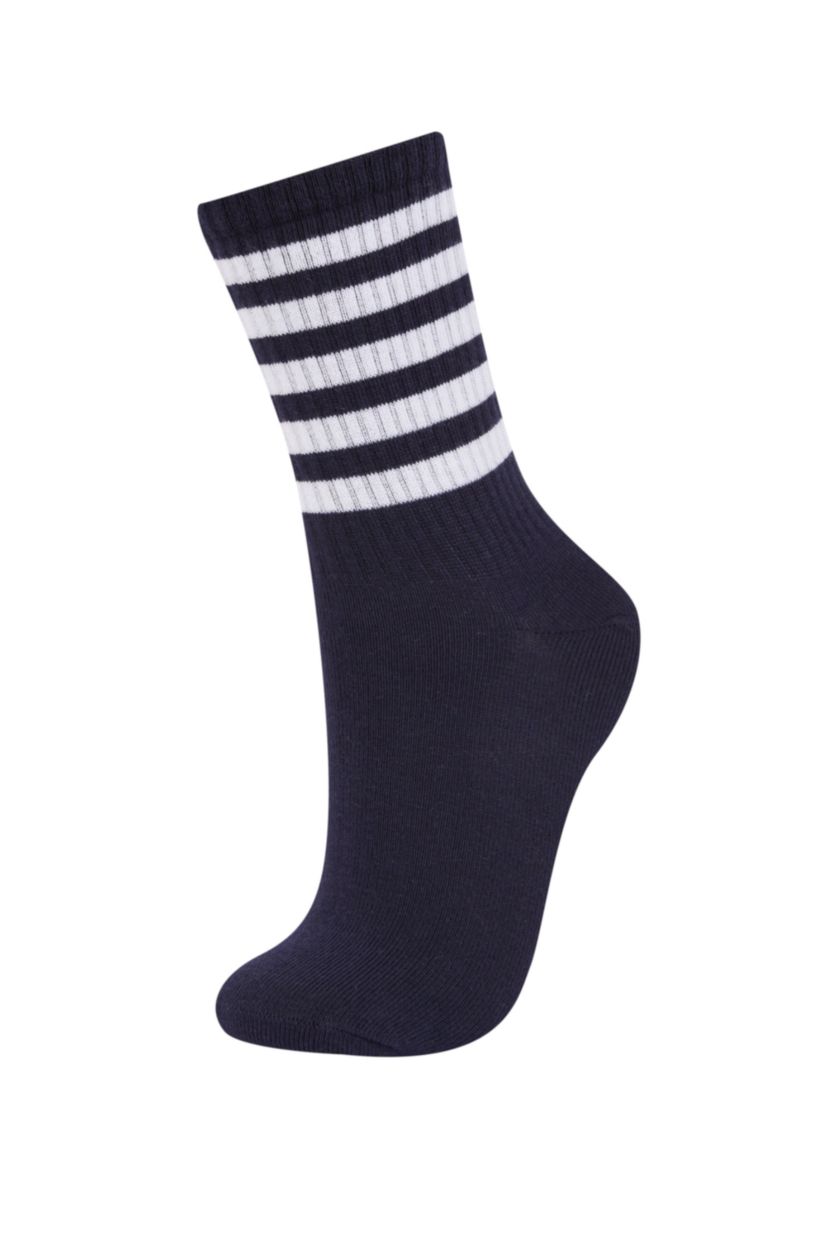 Мальчики и подростки Разноцветный Длинные носки из хлопка для мальчиков, 3 пары