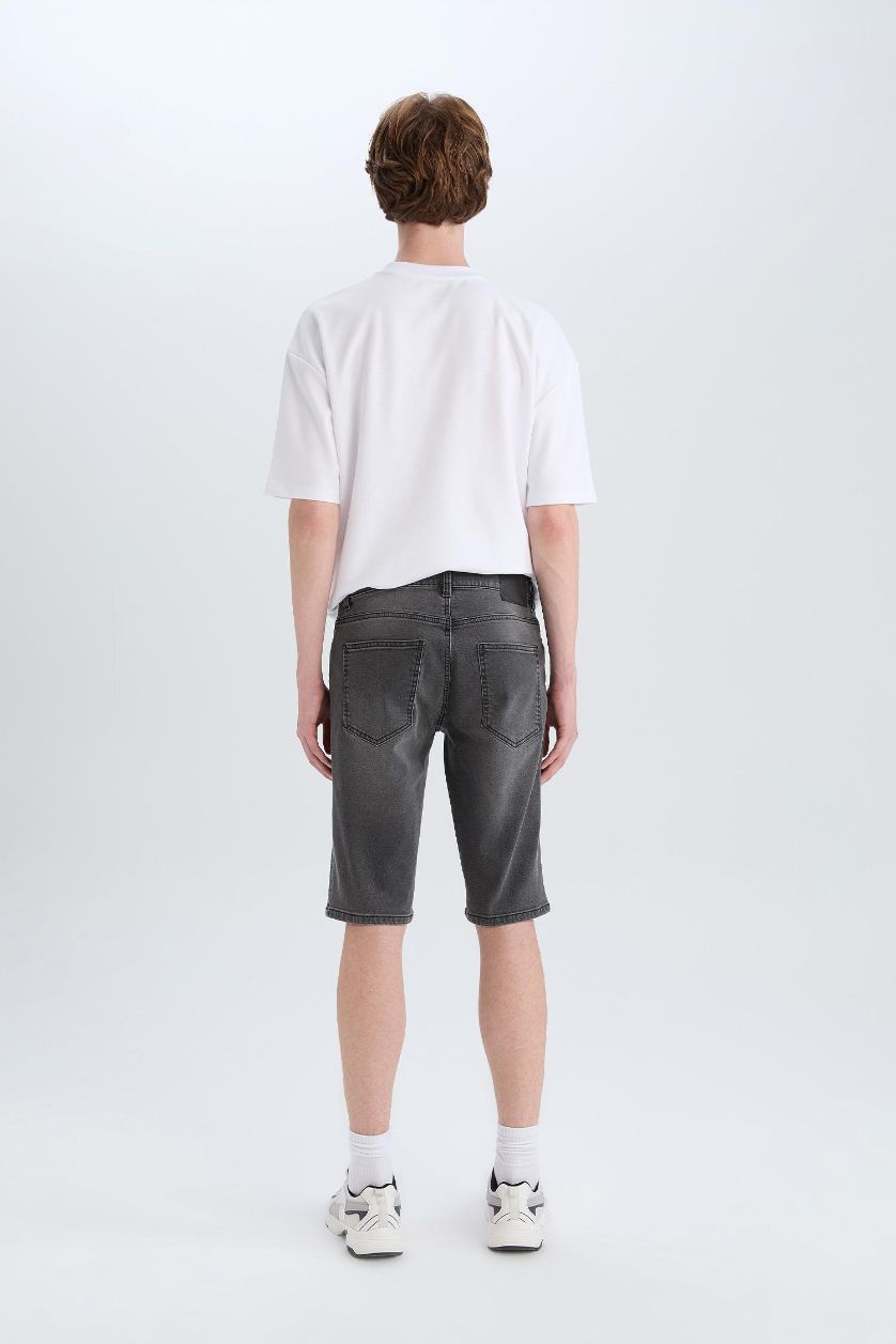 رجال أنثرا شورت برمودا جينز قصة عادية