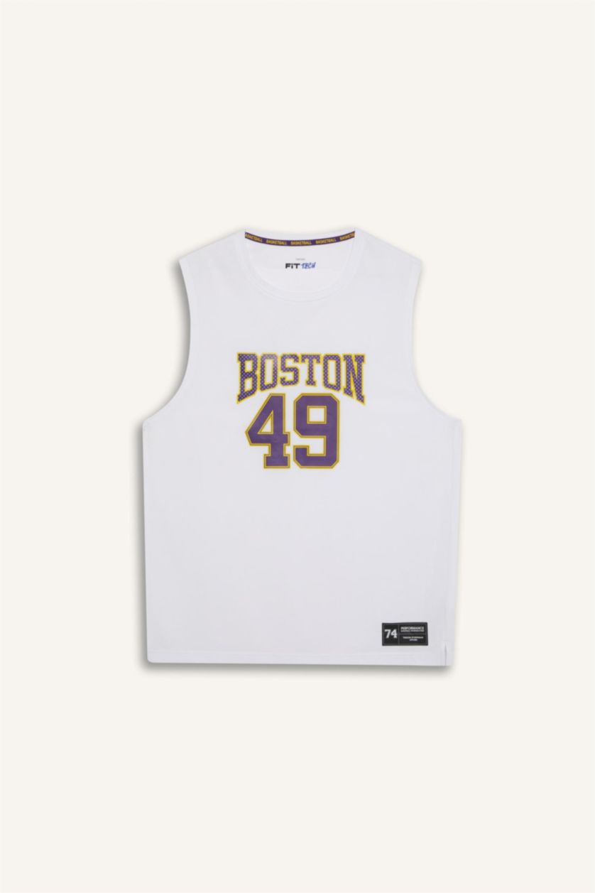 Ерлер ақ Ерлерге стандарт пішім дөңгелек жаға басып шығарылған Ішкөйлек