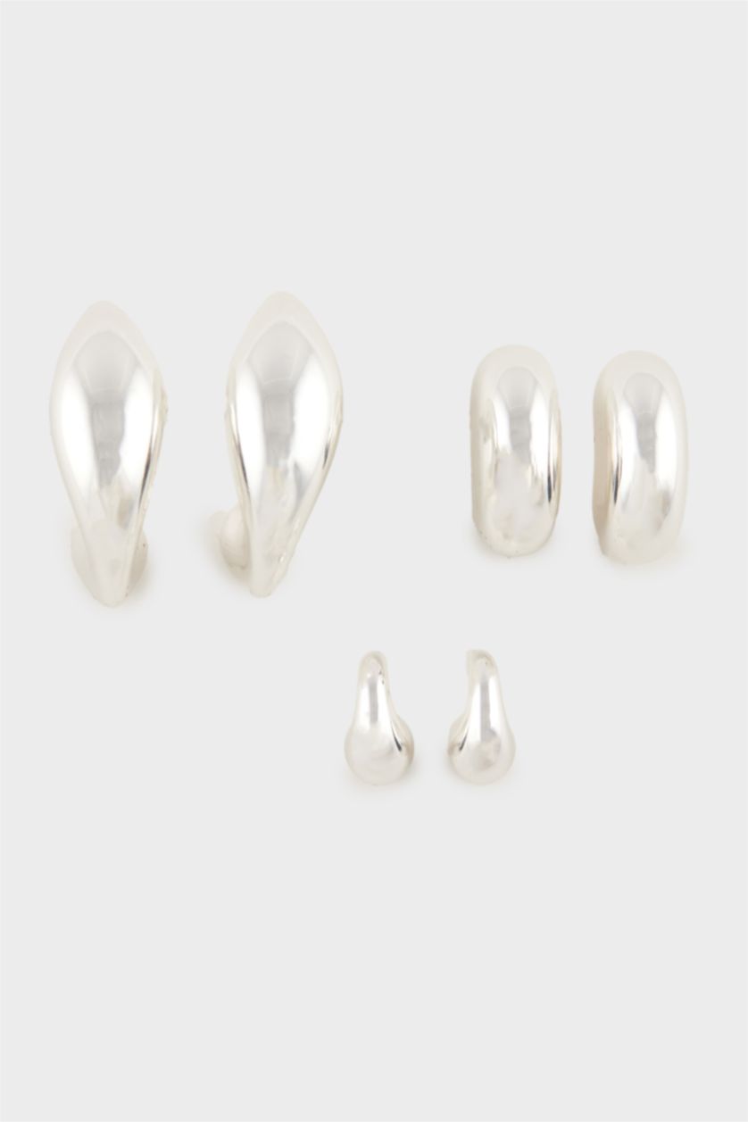 Әйелдерге Күміс Әйелдерге 3 сырға