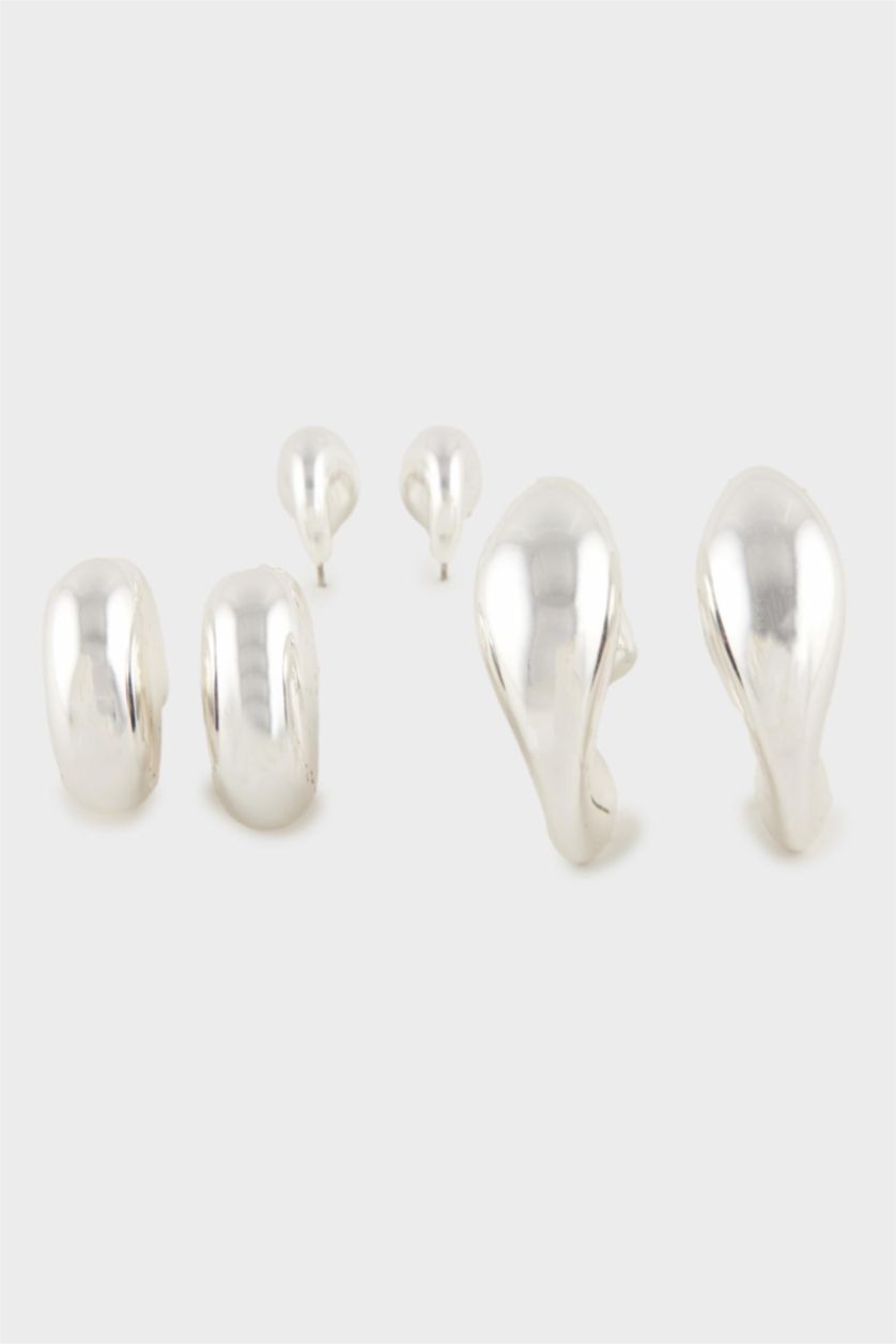 Әйелдерге Күміс Әйелдерге 3 сырға