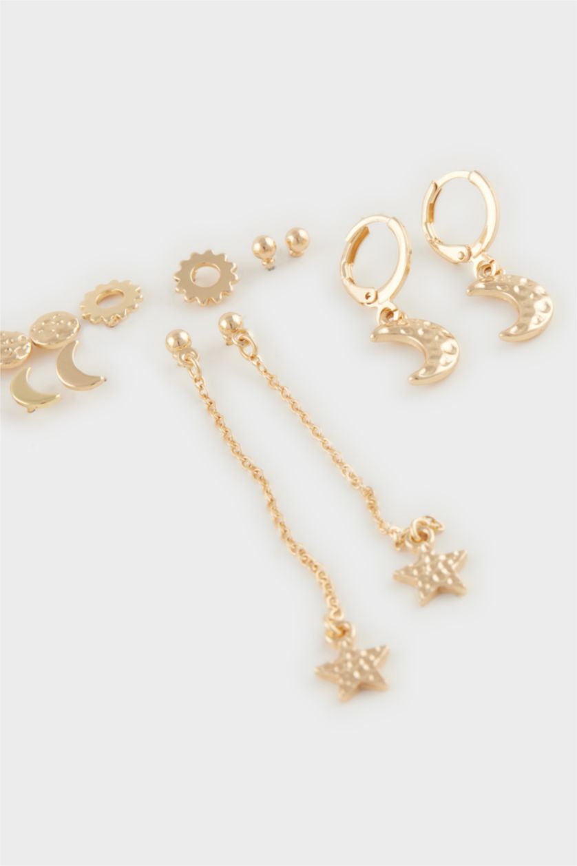 FEMME Altın Lot de 9 paires de boucles d'oreilles pour femme