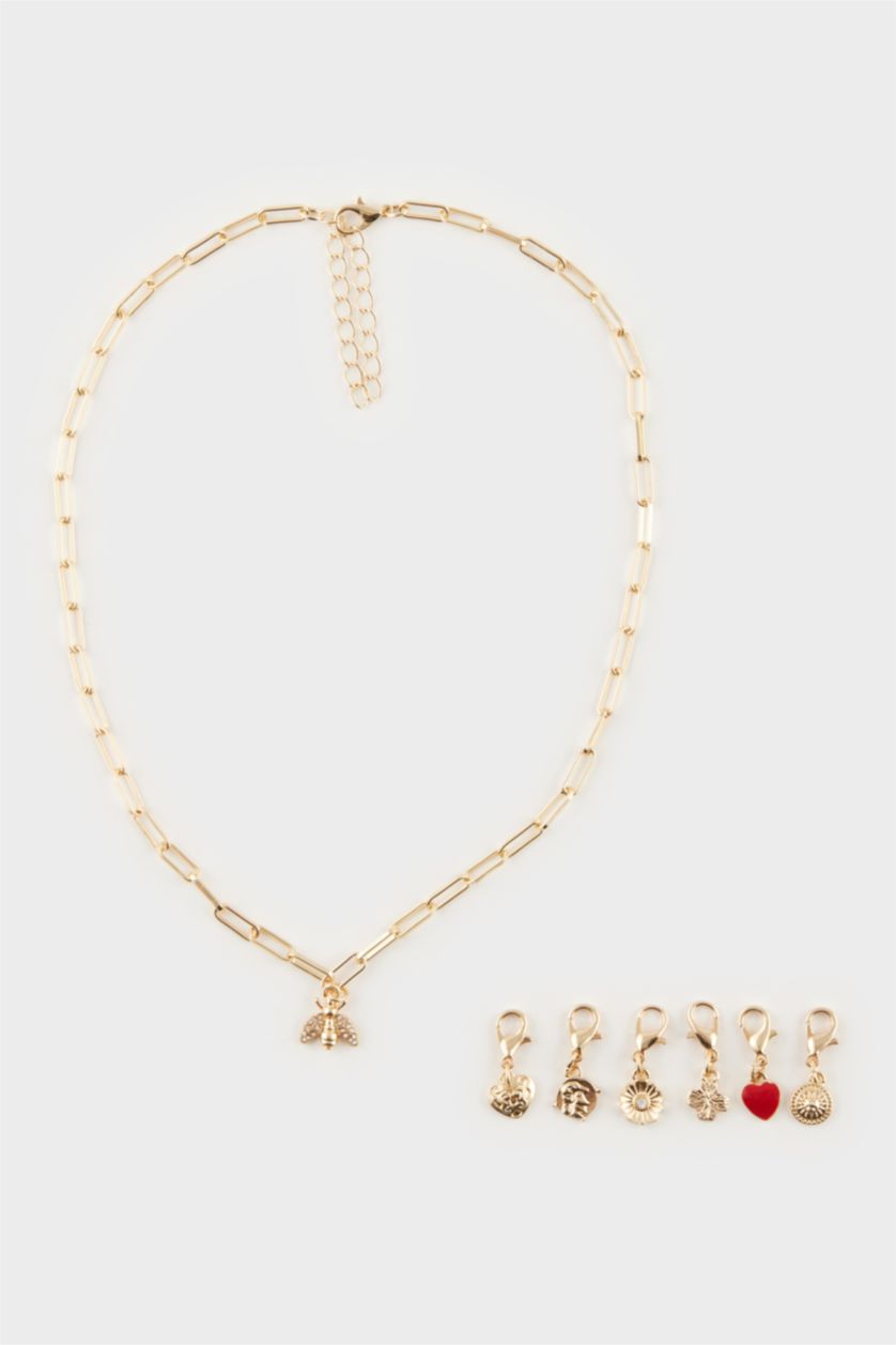 WOMAN GOLD Woman Gold Detailed Necklace