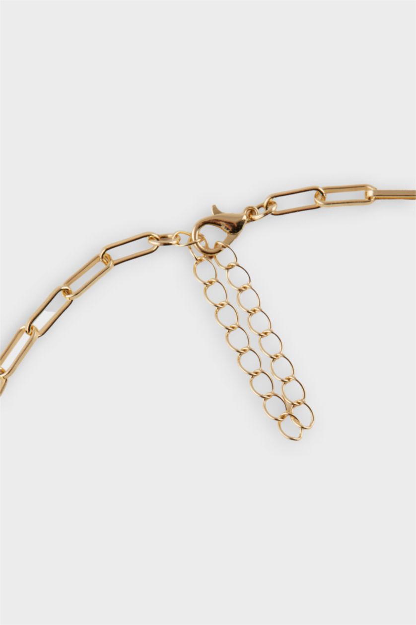 WOMAN GOLD Woman Gold Detailed Necklace