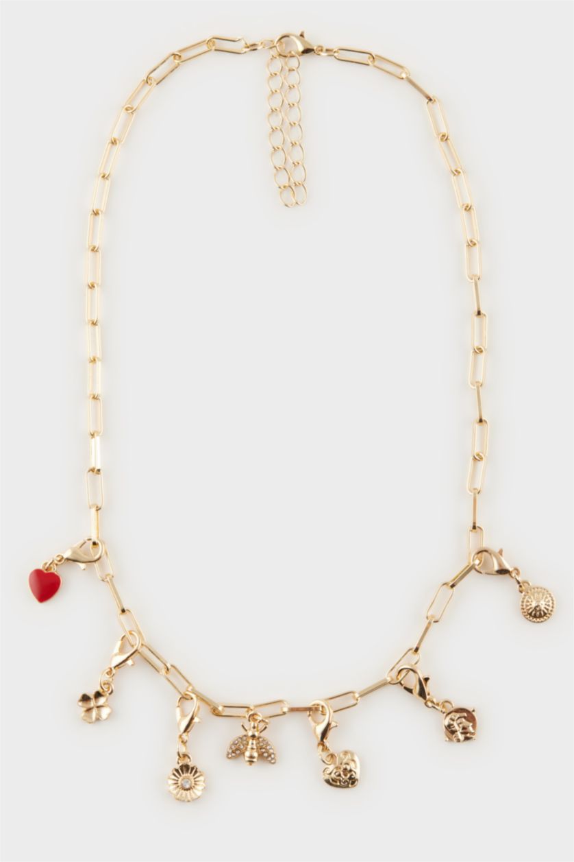 WOMAN GOLD Woman Gold Detailed Necklace