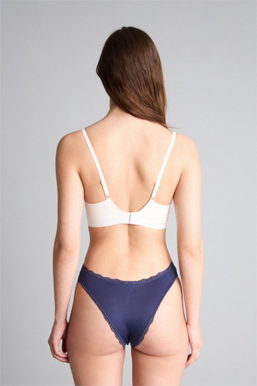 Женщины Голубрй Упаковка трусов из микроволокна для женщин 3 шт. Fall in Love