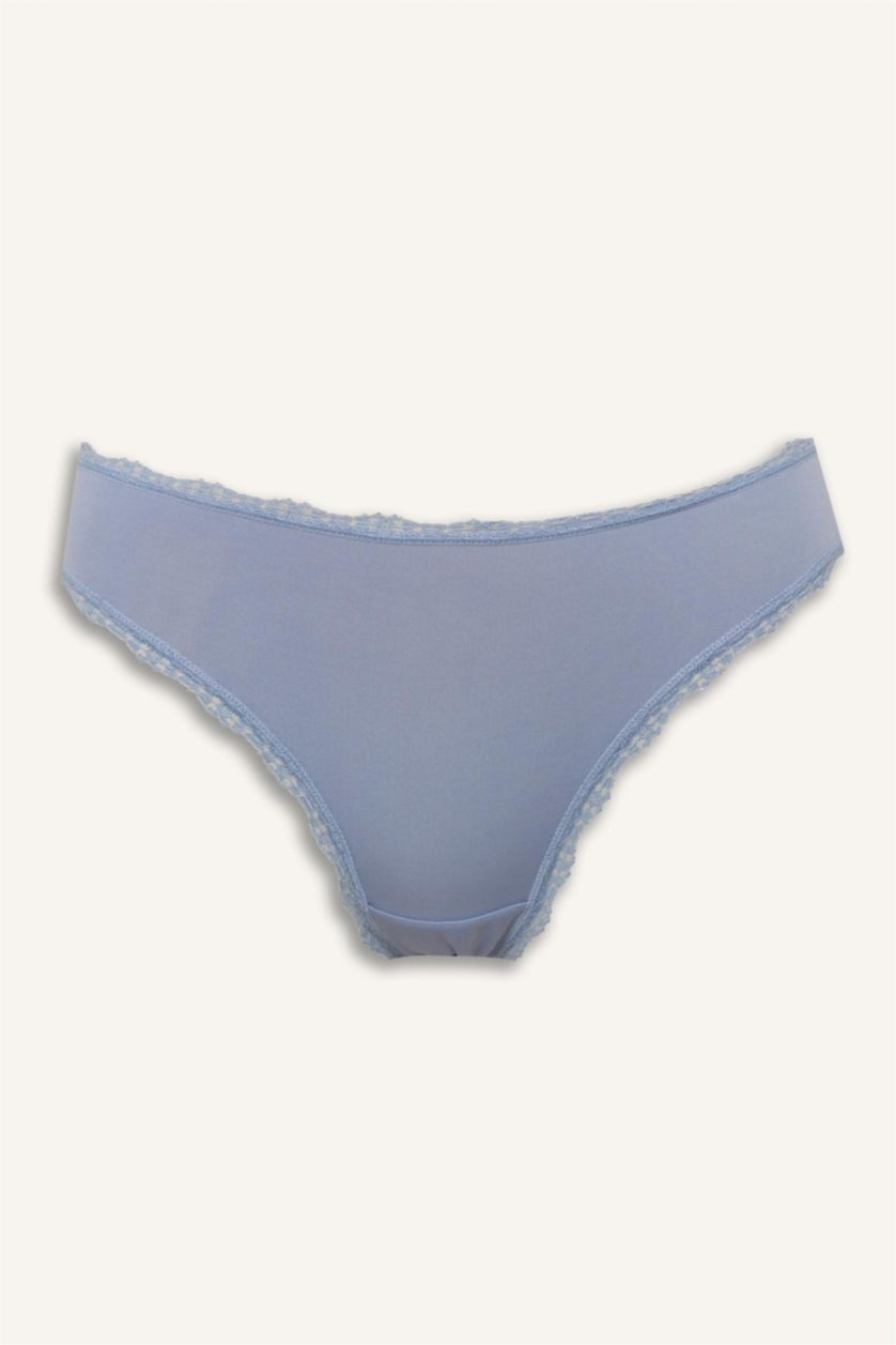 Женщины Голубрй Упаковка трусов из микроволокна для женщин 3 шт. Fall in Love