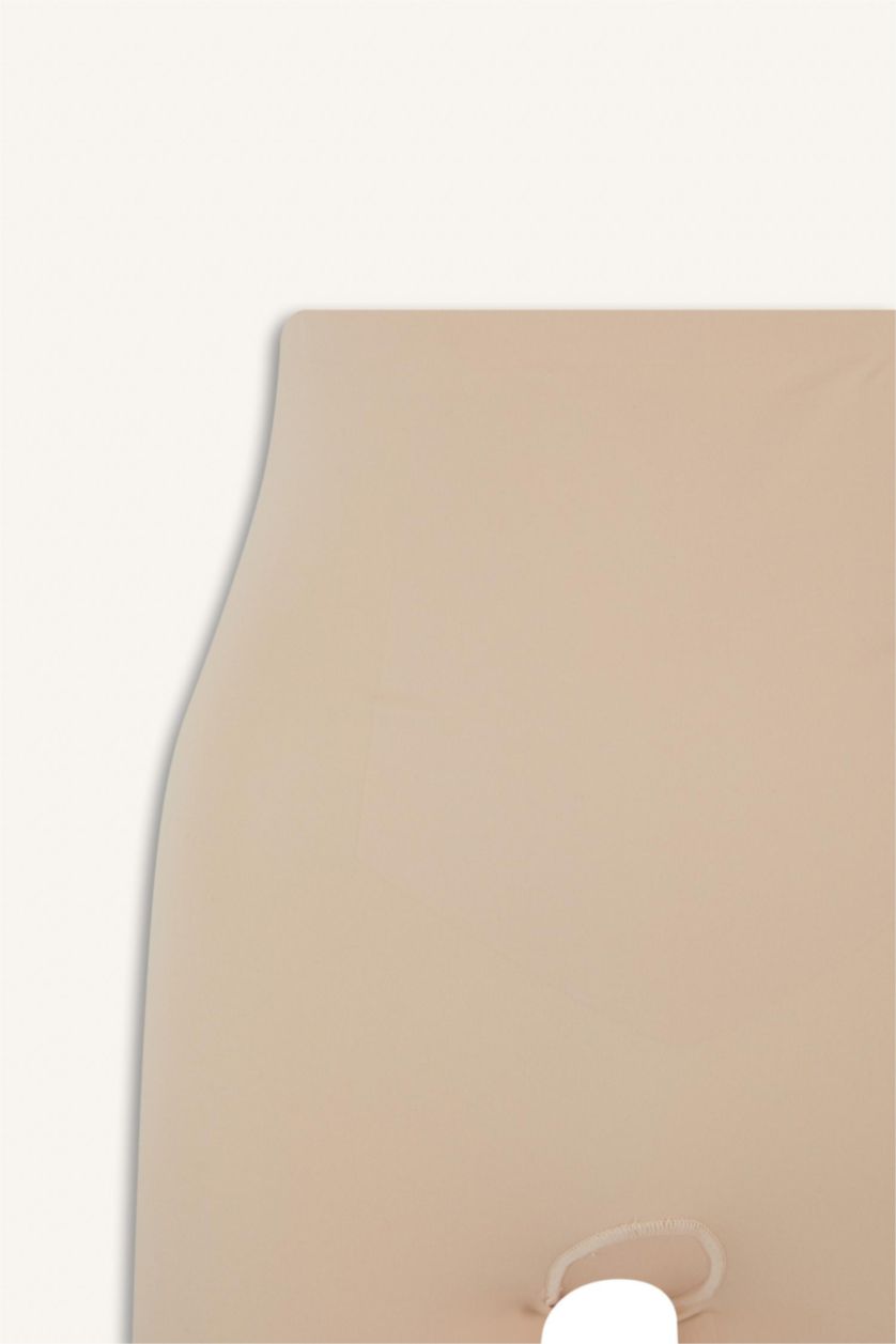 Woman Beige Fall in Love Nude Color Short Corset