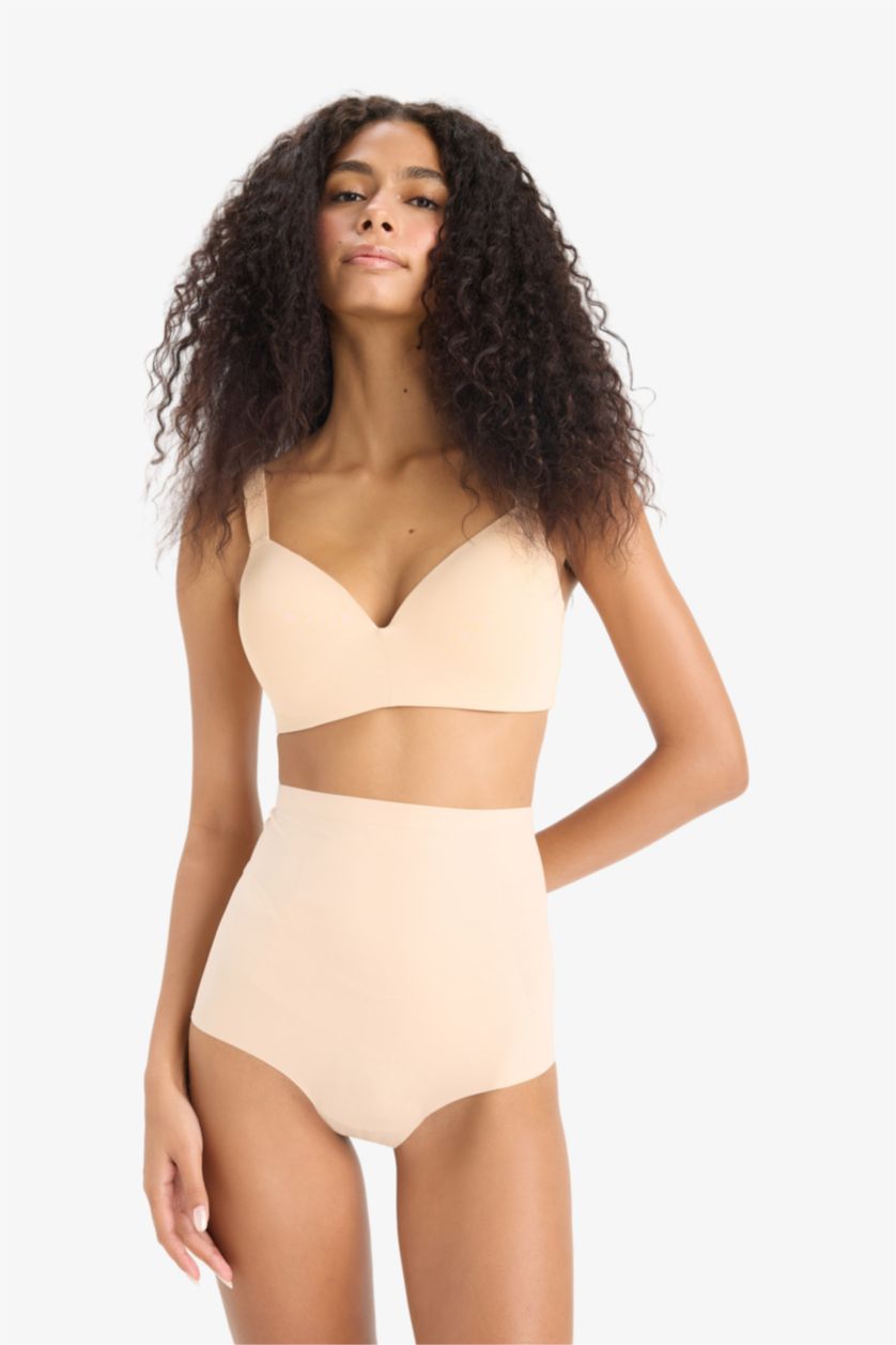 Kadın Bej Ten Rengi Yüksek Bel Slip Korse