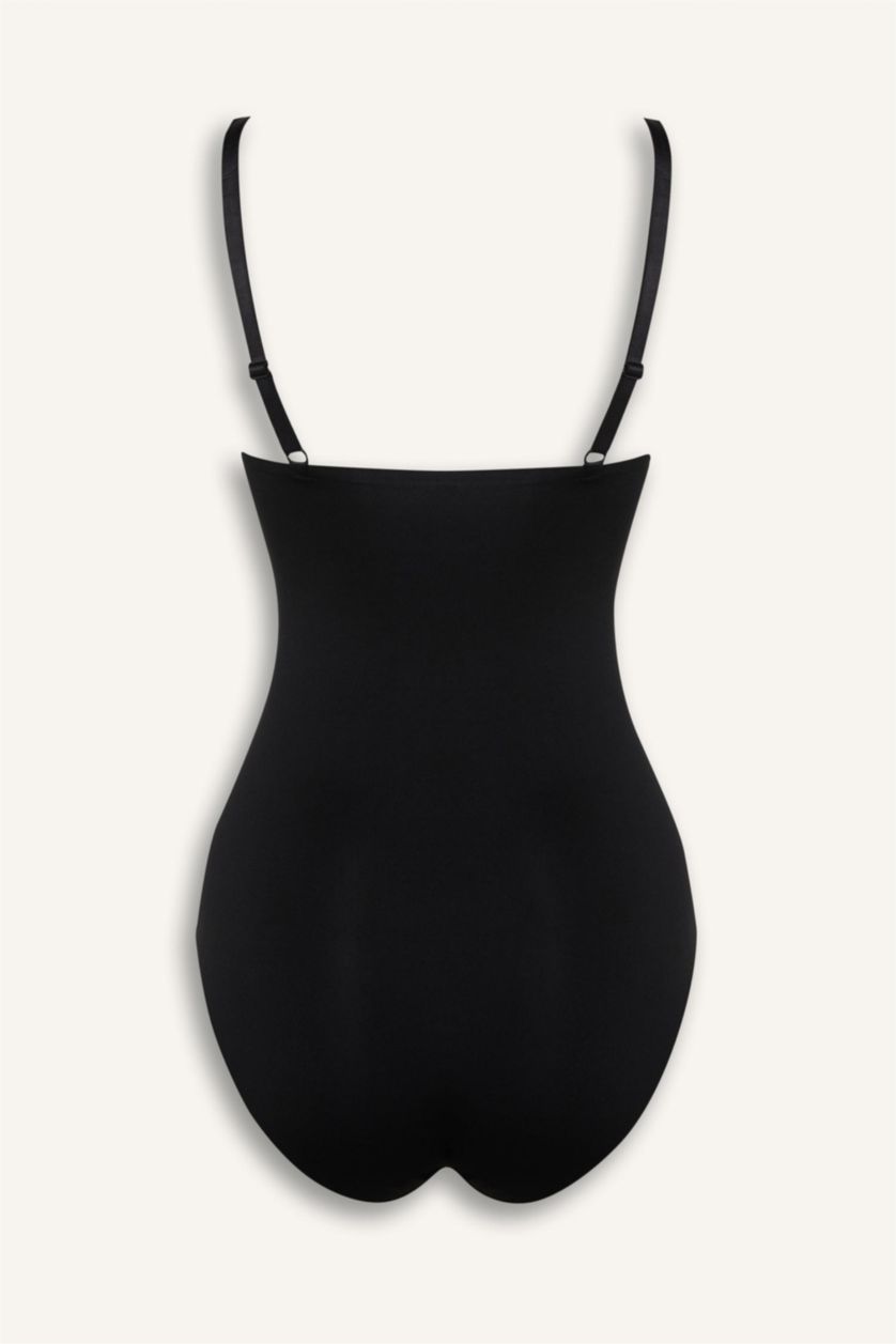 حريمي أسود بودي سوت اسود بيزك ببطانة قابلة للإزالة من Fall in Love