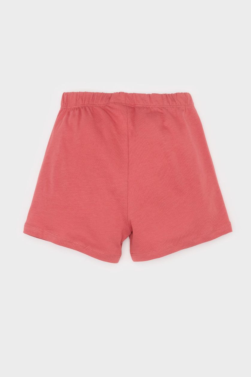 Erkek Bebek Kiremit %100 Pamuklu Baskılı Beli Lastikli Pijama Takımı Erkek Bebek