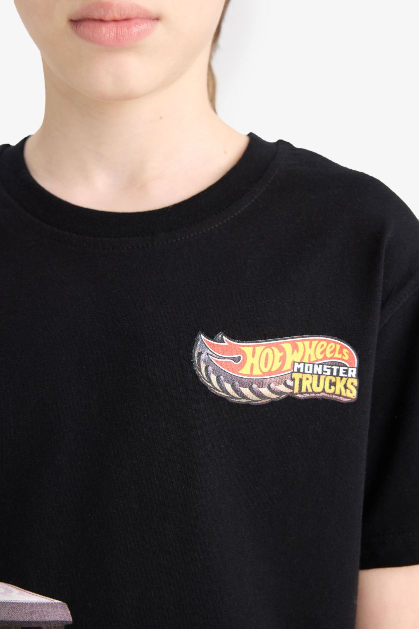 أولاد أسود تيشيرت ولادي نص ردن قصة عادية بياخة مستديرة من هوت ويلز