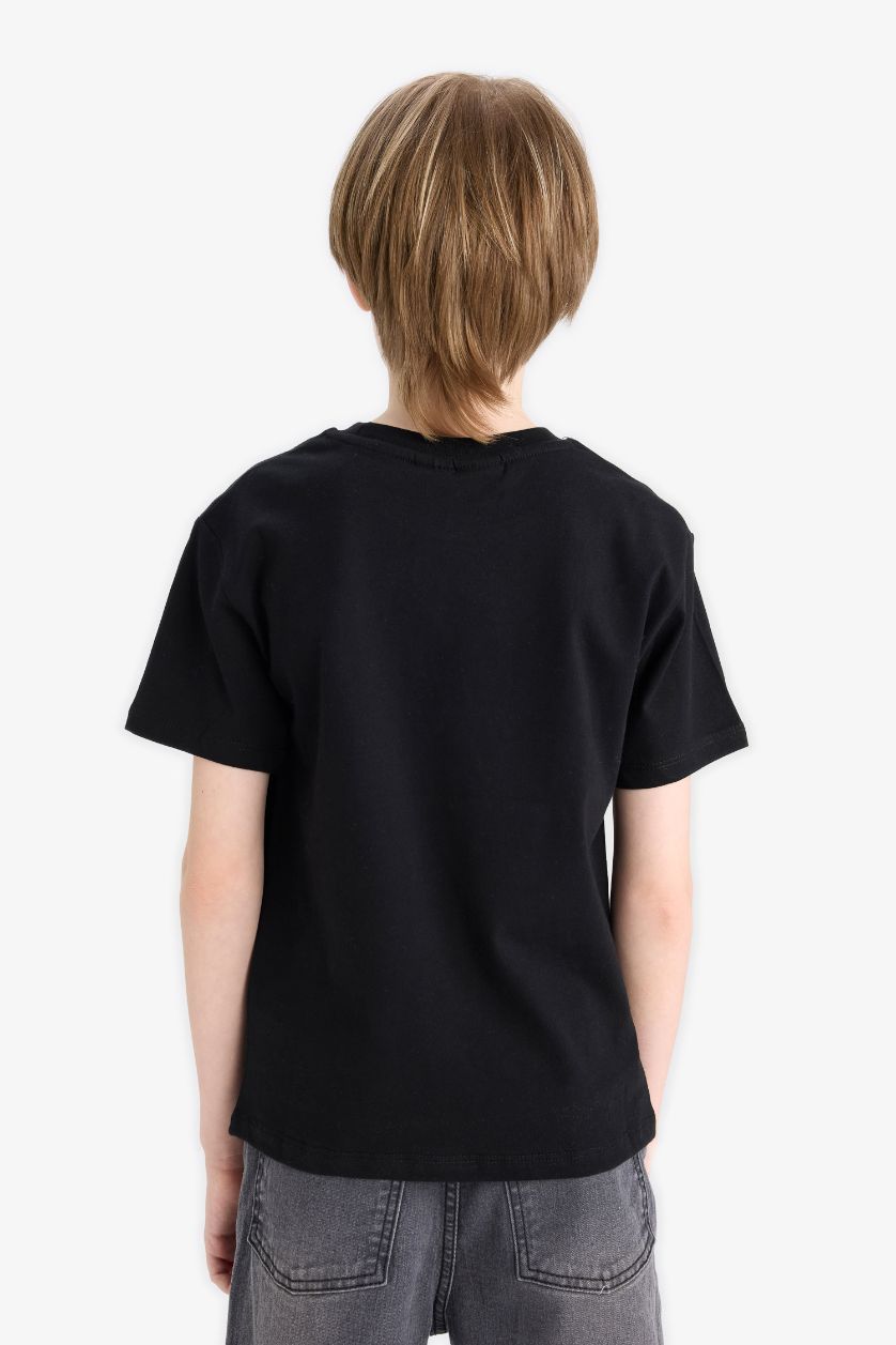 أولاد أسود تيشيرت ولادي نص ردن قصة عادية بياخة مستديرة من هوت ويلز