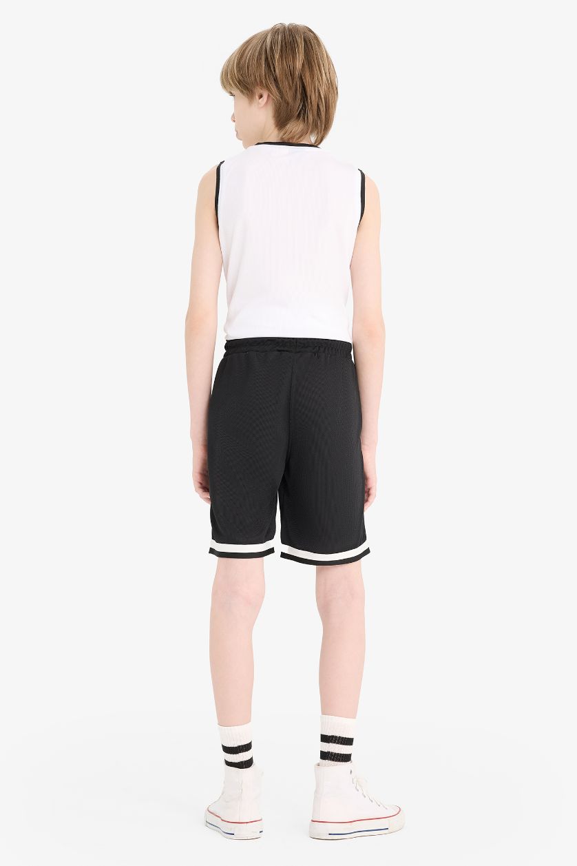 BOYS & TEENS Black NBA Los Angeles Lakers Licensed Shorts