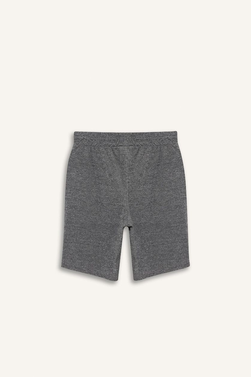 GARÇONS Gris Short NBA Wordmark à taille élastique pour garçon