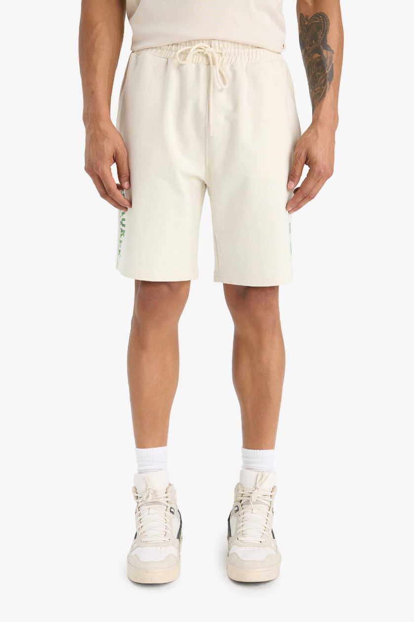 Erkek Taş NBA Milwaukee Bucks Standart Fit Kısa Paça Şort