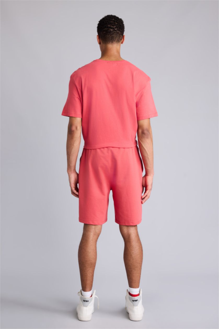 HOMME Rouge Clair Short NBA Chicago Bulls Coupe standard